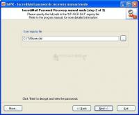 Foto IncrediMail Password Recovery