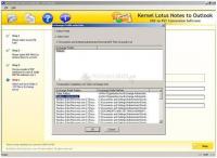 Screenshot N. Kernel Lotus Notes to Outlook