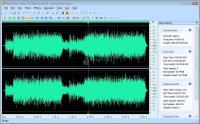 Pantallazo SoftRM Audio Music Editor