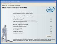 Foto Intel Processor Identification Utility