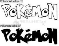 Pantallazo Pokemon Font