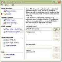 Screenshot Intra PDF to HTML Converter