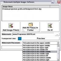 Screenshot Watermark Multiple Images Software