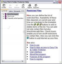Screenshot Easy File and Folder Protector