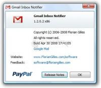 Pantalla Gmail Inbox Notifer