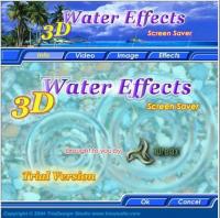 Screenshot 3D Water Effect Screensaver