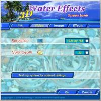 Pantalla 3D Water Effect Screensaver