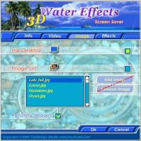 Fotografía 3D Water Effect Screensaver