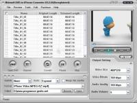 Screenshot Nidesoft DVD to iPhone Suite