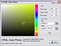 Foto HTML Color Picker