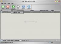 Screenshot Audio Music Batch Converter