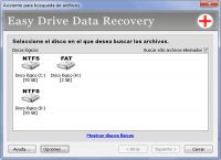 Pantallazo Easy Drive Data Recovery