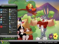 Pantallazo Looney Tunes Camping XP Theme