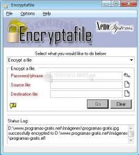 Screenshot Encryptafile