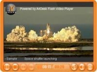 Screenshot A4Desk Flash Video Player Software