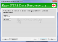 Captura Easy NTFS Data Recovery