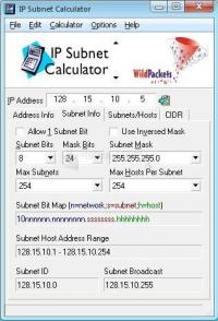 Captura IP Subnet Calculator