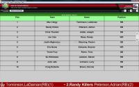 Screenshot FanDraft Football Draft Board
