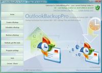 Pantallazo Outlook Backup Pro