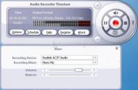 Screenshot Audio Recorder Titanium