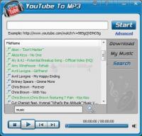 Captura Apowersoft YouTube to MP3