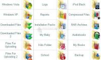 Pantallazo Everyday Vista Folder Icons