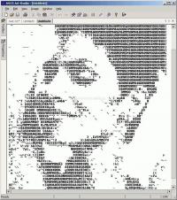 Captura de pantalla Torch Soft ASCII Art Studio