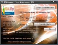 Foto 3D Company Logo Screensaver