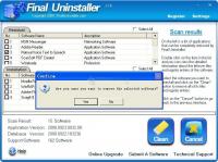 Screenshot Final Uninstaller