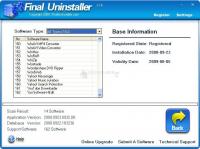 Captura de pantalla Final Uninstaller