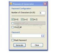 Pantalla Cute Password Manager 2008