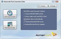 Pantallazo Aimersoft iPod Converter Suite