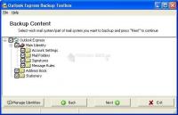 Foto Outlook Express Backup Toolbox