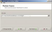 Fotograma Outlook Express Backup Toolbox