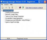 Pantallazo Message Manager Deluxe