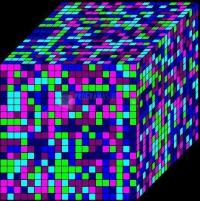 Pantallazo Rubix Cube Rampage