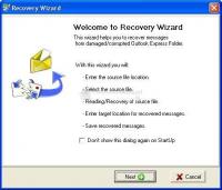 Captura Recovery Toolbox for Outlook Express