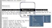 Pantallazo Easiestutils Desktop Magnifier