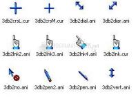 3d animated cursors