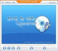 Pantallazo DVD to WAV Converter