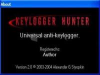 Pantallazo Keylogger Hunter
