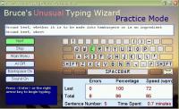 Pantallazo Bruce´s Unusual Typing Wizard