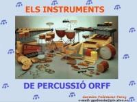Pantallazo Los Instrumentos de Percusión Orff