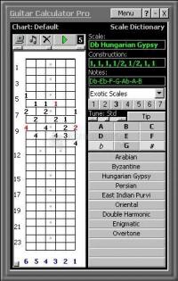 Pantallazo Guitar Calculator Pro