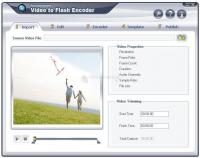 Pantallazo Video to Flash Encoder