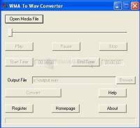 Pantallazo 008 WMA To WAV Converter