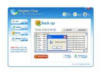 Captura de pantalla Registry Clear