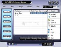 Pantallazo HiFi MP3 Splitter Joiner