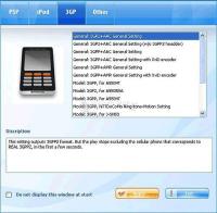 Pantallazo Magic 3GP iPod PSP Video Converter