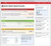 Pantallazo System Shield Internet Security